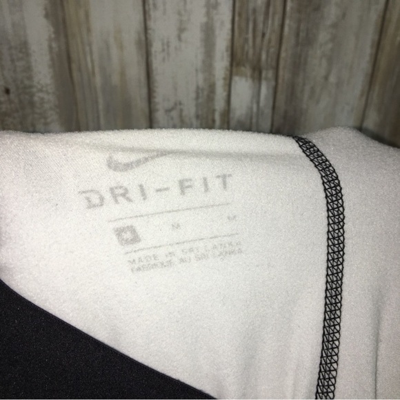 Nike Pro Black & White Compression Leggings - Picture 5 of 5